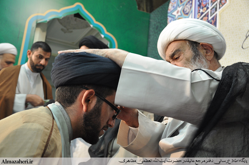 آیین عمّامه‌گذاری طلاب حوزۀ علمیّۀ اصفهان - 28/5/1398