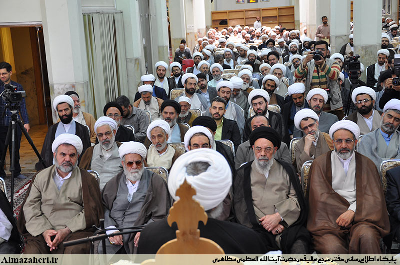بیانات معظّم‌له در آیین  تجلیل از اساتید و مدرّسان حوزۀ علمیّۀ اصفهان  - 13/2/1396