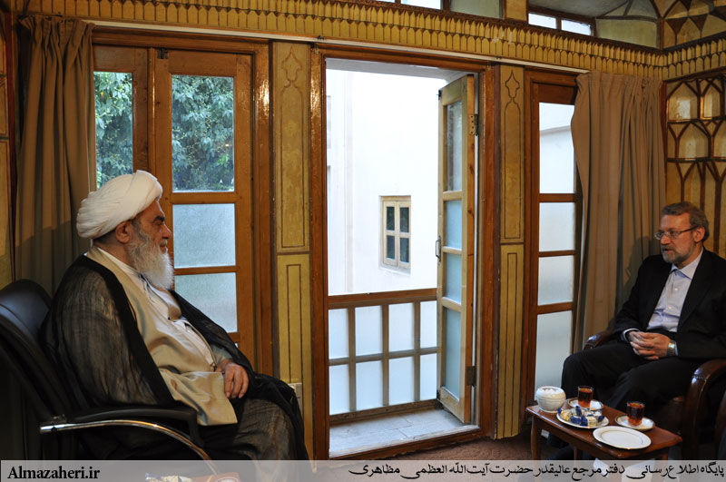 دیدار دکتر علی لاریجانی رییس مجلس شورای اسلامی