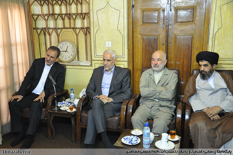 دیدار آقای دکتر جهانگیری، معاون اول رییس جمهور - 19/4/1397 دیدار آقای دکتر جهانگیری، معاون اول رییس جمهور - 19/4/1397
