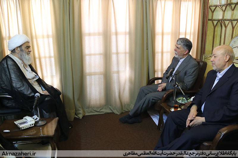 دیدار آقای دکتر صالحی وزیر فرهنگ و ارشاد اسلامی - 4/6/1398 دیدار آقای دکتر صالحی وزیر فرهنگ و ارشاد اسلامی - 4/6/1398