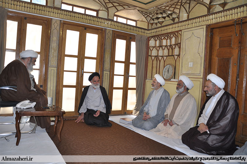 دیدار اعضای ستاد تفسیر حوزۀ علمیّۀ اصفهان - 11/2/1398 دیدار اعضای ستاد تفسیر حوزۀ علمیّۀ اصفهان - 11/2/1398